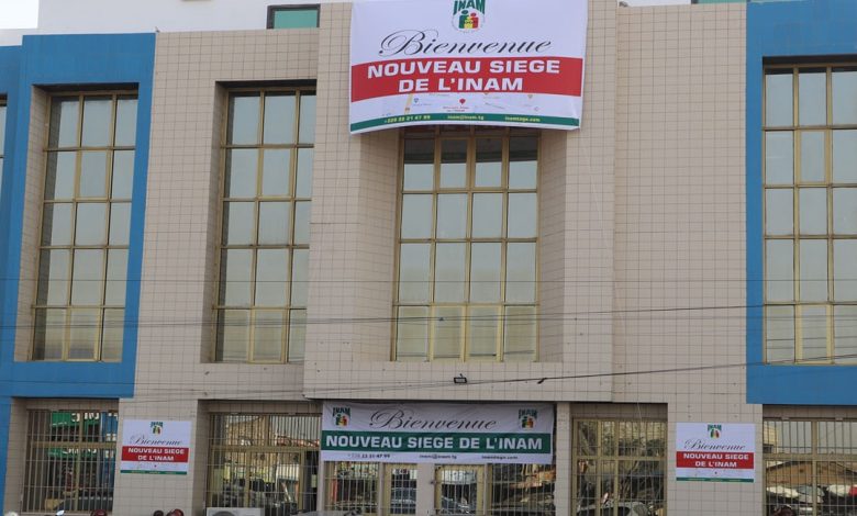 Nouveau siège de l'INAM à Lomé